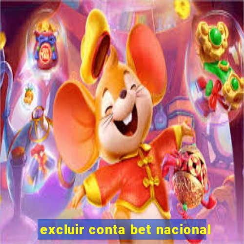 excluir conta bet nacional